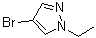 structure of CAS# 71229-85-1, 4-Bromo-1-ethyl-1H-pyrazole;4-Bromo-1-ethylpyrazole