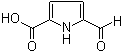 结构式 CAS# 7126-51-4, 5-甲酰基吡咯-2-羧酸