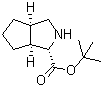 structure of CAS# 714194-68-0, (1S,3aR,6aS)-Octahydrocyclopenta[c]pyrrole-1-carboxylic acid tert-butyl ester