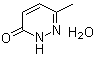 6-Methylpyridazin-3(2H)-one monohydrate molecular structure (CAS 7143-82-0)