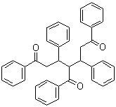 4-Benzoyl-1,3,5,7-tetraphenyl-1,7-heptanedione molecular structure (CAS 7149-37-3)