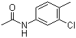 N-乙酰基-3-氯-4-甲基苯胺分子结构 (CAS 7149-79-3)