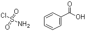 Sulfamoyl chloride benzoate molecular structure (CAS 71501-50-3)