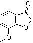 structure of CAS# 7169-37-1, 7-Methoxybenzofuran-3-one;7-Methoxy-1-benzofuran-3(2H)-one; 7-Methoxy-3(2H)-benzofuranone