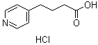 4-Pyridinebutyric acid hydrochloride molecular structure (CAS 71879-56-6)