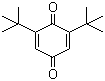 2,6-Di-tert-butyl-p-benzoquinone molecular structure (CAS 719-22-2)