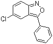 结构式 CAS# 719-64-2, 5-氯-3-苯基-2,1-苯并异噁唑