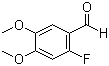 结构式 CAS# 71924-62-4, 6-氟藜芦醛