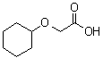 2-(环己基氧基)乙酸分子结构 (CAS 71995-54-5)