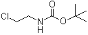结构式 CAS# 71999-74-1, N-(叔丁氧羰基)-2-氯乙基胺