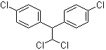 structure of CAS# 72-54-8, 4,4'-DDD;4,4'-Dichlorodiphenyldichloroethane; 4,4'-TDE; DDD; Dichlorodiphenyldichloroethane; Dilene; ME 1700; NSC 8941; Rhothane; TDE; p,p'-DDD; p,p'-Dichlorodiphenyldichloroethane; p,p'-Dichlorodiphenylethylene dichloride; p,p'-TDE