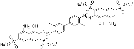 Direct Blue 14 molecular structure (CAS 72-57-1)