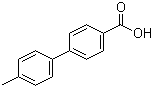 structure of CAS# 720-73-0, 4'-Methyl-4-biphenylcarboxylic acid;4'-Methyl-1,1'-biphenyl-4-carboxylic acid