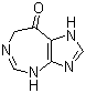 4,7-Dihydroimidazole[4,5-d][1,3]diazepine-8(1H)-one molecular structure (CAS 72079-77-7)