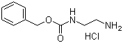 structure of CAS# 72080-83-2, N-Cbz-ethylenediamine hydrochloride;N-Cbz-1,2-Diaminoethane; N-Carbobenzoxy-1,2-diaminoethane hydrochloride