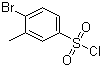 4-Bromo-3-methylbenzenesulfonyl chloride molecular structure (CAS 72256-93-0)