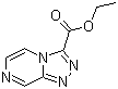 Ethyl 1,2,4-triazolo[4,3-a]pyrazine-3-carboxylate molecular structure (CAS 723286-67-7)