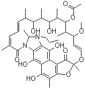 N,3-[Ethylidene(propylimino)]rifamycin molecular structure (CAS 72366-48-4)