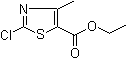 2-Chloro-4-methylthiazole-5-carboxylic acid ethyl ester molecular structure (CAS 7238-62-2)