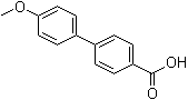 4'-Methoxy-[1,1'-biphenyl]-4-carboxylic acid molecular structure (CAS 725-14-4)