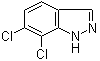 6,7-Dichloroindazole molecular structure (CAS 72521-01-8)