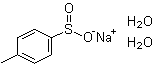 结构式 CAS# 7257-26-3, 4-甲基苯亚磺酸钠盐二水合物
