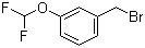 structure of CAS# 72768-95-7, 3-(Difluoromethoxy)benzyl bromide;1-(Bromomethyl)-3-(difluoromethoxy)benzene