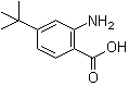 structure of CAS# 728945-64-0, 2-Amino-4-tert-butylbenzoic acid