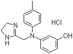 Phentolamine hydrochloride molecular structure (CAS 73-05-2)
