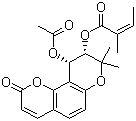 structure of CAS# 73069-25-7, Praeruptorin A;DL-Praeruptorin A