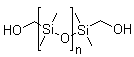 Polysiloxanes di-Me hydroxymethyl group-terminated molecular structure (CAS 73138-87-1)