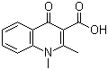 1,4-Dihydro-1,2-dimethyl-4-oxo-3-quinolinecarboxylic acid molecular structure (CAS 73281-83-1)