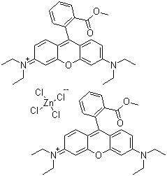 Basic Violet 11:1 molecular structure (CAS 73398-89-7)