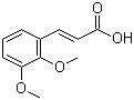 trans-2,3-Dimethoxycinnamic acid molecular structure (CAS 7345-82-6)