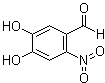 结构式 CAS# 73635-75-3, 2-硝基-4,5-二羟基苯甲醛