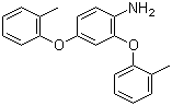 2,4-Bis(2-methylphenoxy)benzenamine molecular structure (CAS 73637-04-4)