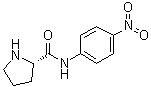 L-Proline p-nitroanilide molecular structure (CAS 7369-91-7)