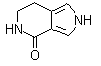 2,5,6,7-Tetrahydro-4H-pyrrolo[3,4-c]pyridin-4-one molecular structure (CAS 736990-47-9)