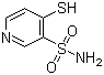 4-Mercapto-3-pyridinesulfonamide molecular structure (CAS 73742-63-9)