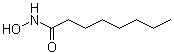 structure of CAS# 7377-03-9, Octanohydroxamic acid;Caprylohydroxamic acid; N-Hydroxyoctanamide; Octanoylhydroxamic acid; Taselin