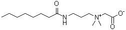 N-(Octylamidopropyl)-N,N-dimethylammonium betaine molecular structure (CAS 73772-46-0)