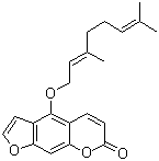 Bergamottin molecular structure (CAS 7380-40-7)