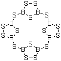 2,4,5,7,9,10,12,14,15,17,19,20,21,22,23,24-Hexadecathia-1,3,6,8,11,13,16,18-octaborapentacyclo[16.2.1.1(3,6).1(8,11).1(13,16)]tetracosane molecular structure (CAS 73825-17-9)