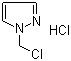 结构式 CAS# 73901-67-4, 1-(氯甲基)吡唑盐酸盐