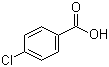 对氯苯甲酸分子结构 (CAS 74-11-3)