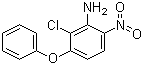 结构式 CAS# 74070-46-5, 苯草醚; 2-氯-6-硝基-3-苯氧基苯胺