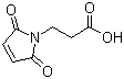 3-Maleimidopropionic acid molecular structure (CAS 7423-55-4)