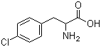 DL-4-Chlorophenylalanine molecular structure (CAS 7424-00-2)