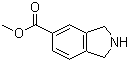 结构式 CAS# 742666-57-5, 2,3-二氢-1H-异吲哚-5-羧酸甲酯