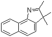2,3,3-三甲基-3H-苯并[g]吲哚分子结构 (CAS 74470-85-2)